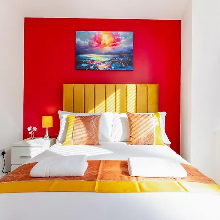 Apartament New! Stylish 5-bed In Stockton-on-tees By With Us, Perfect For Contractors & Large Groups, Free Parking! Thornaby on Tees